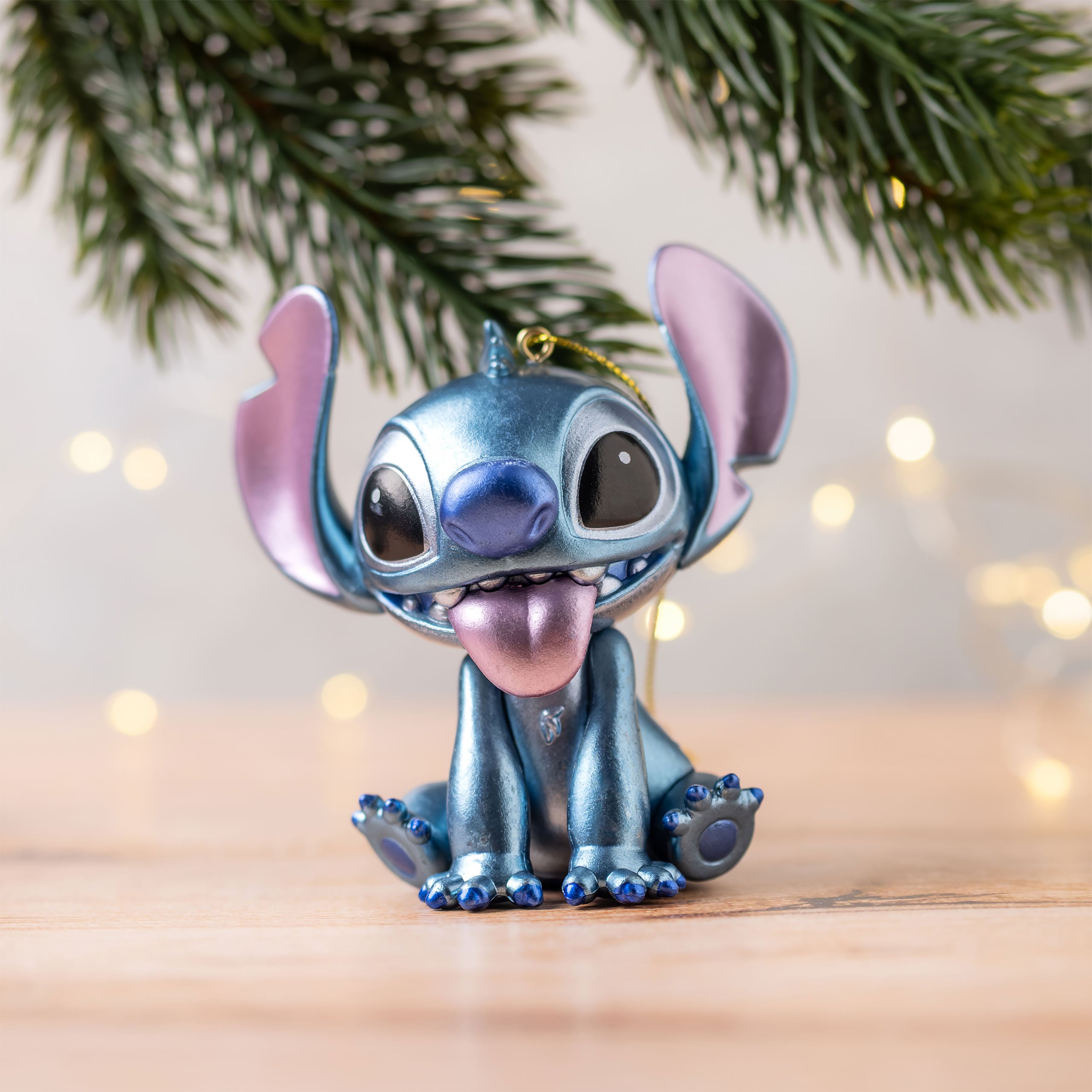 Stitch metallic Weihnachtsbaum-Schmuck