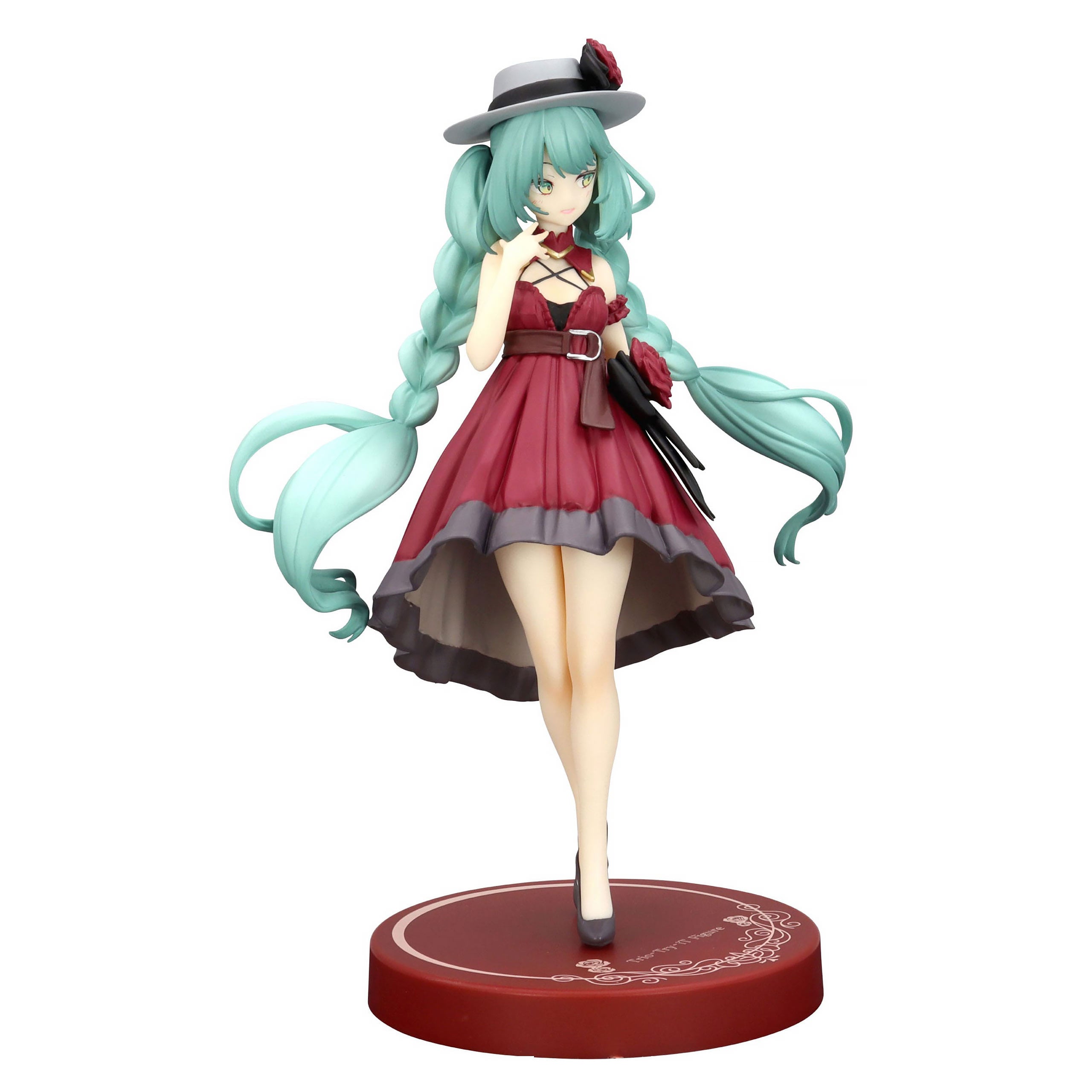 Hatsune Miku - Miku Outing Dress Red Color Trio-Try-iT Figur