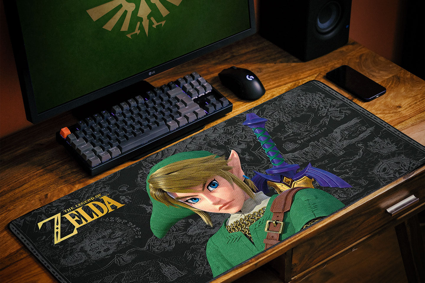 Zelda Link Mousepad