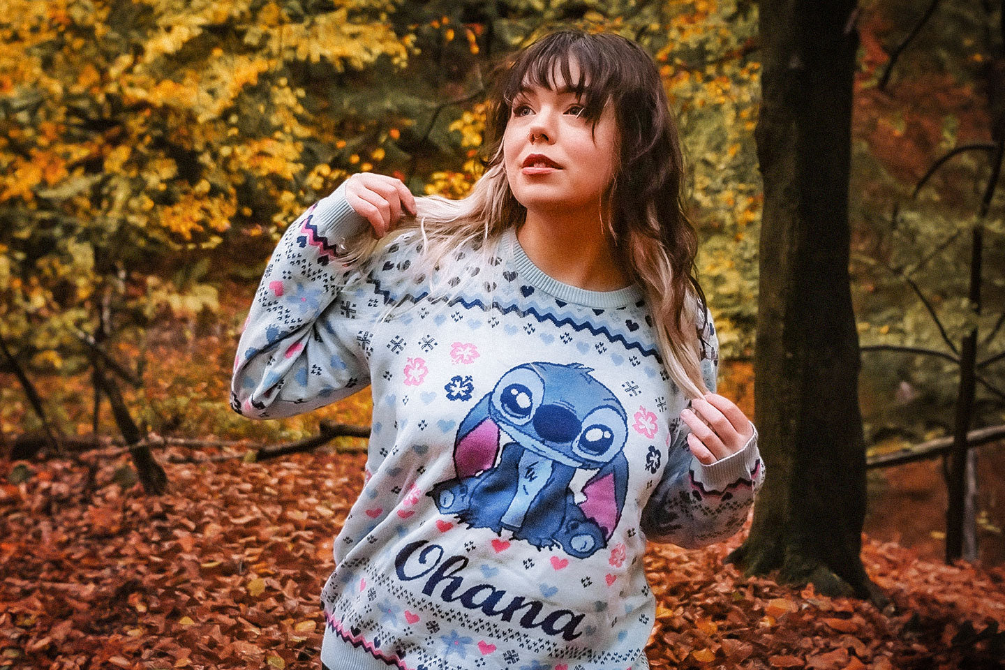 Lilo & Stitch Ohana Strickpullover