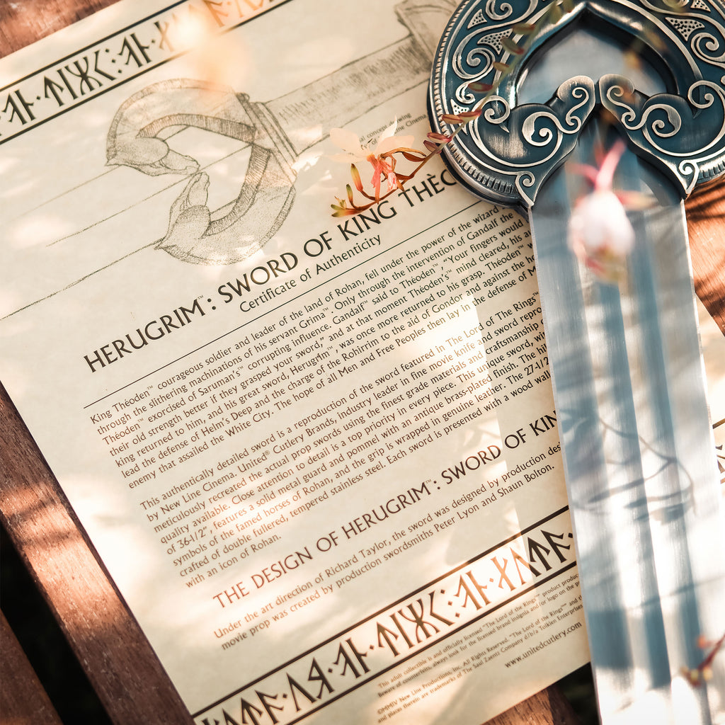 Produktbild Herugrim Theodens Schwert Replik - Der Herr der Ringe