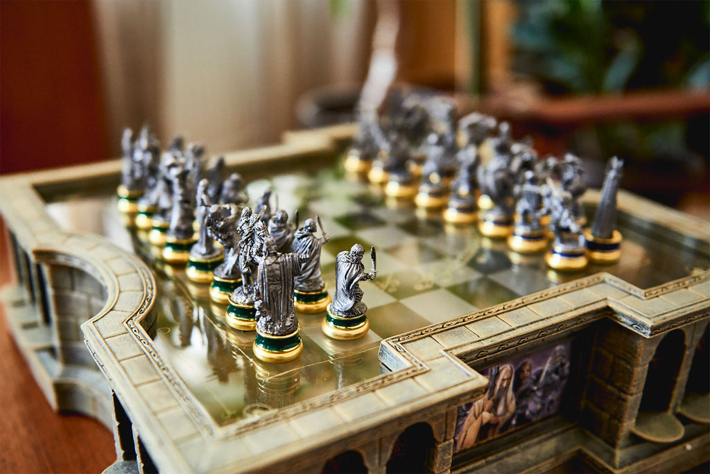 Produktbild Der Herr der Ringe Schachspiel Premium