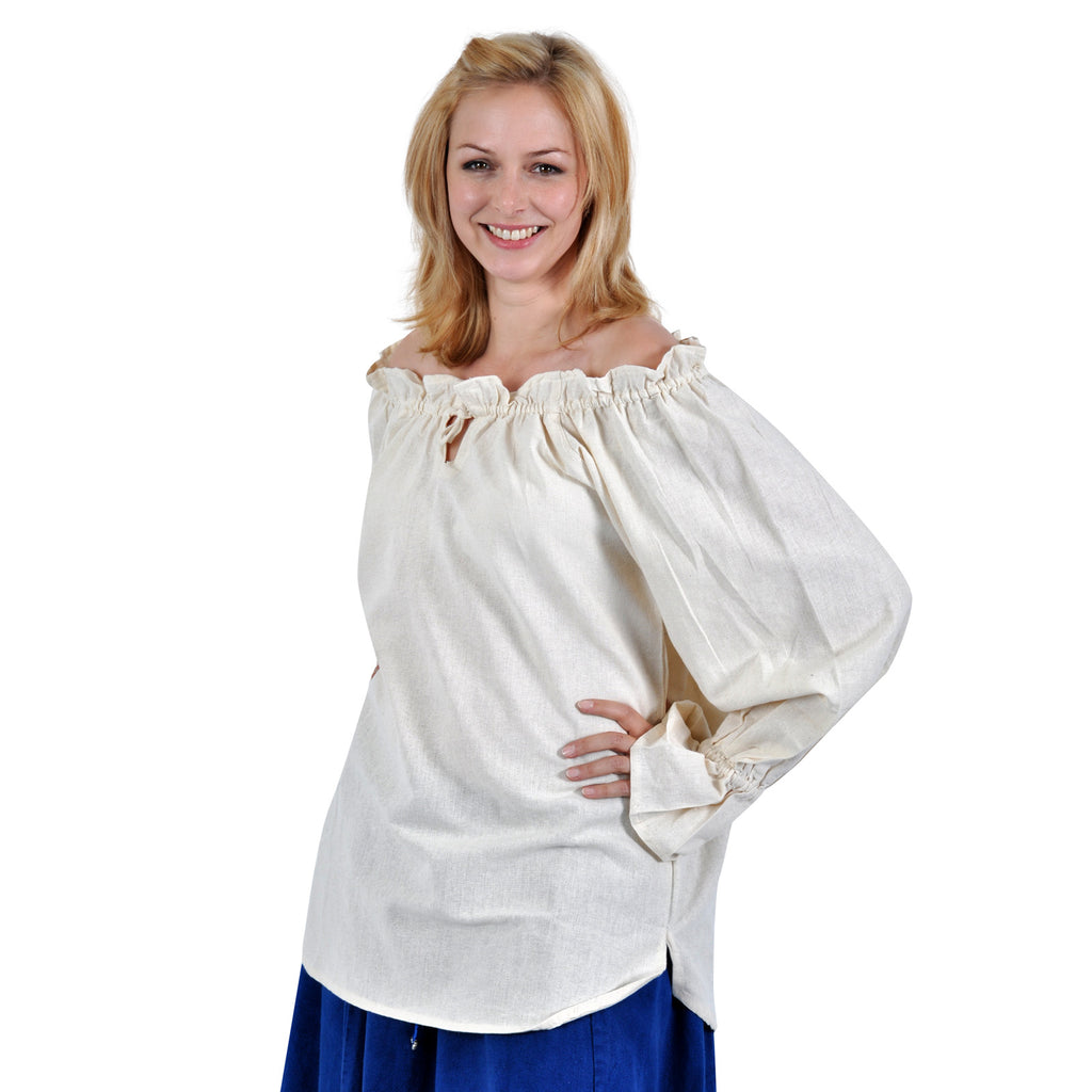 Produktbild Mittelalter Bluse Morgan beige