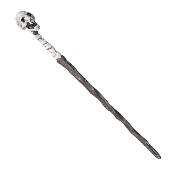 Produktbild Todesser Zauberstab Totenkopf - Charakter Edition