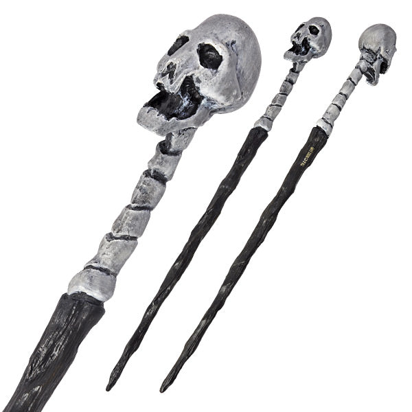Produktbild Todesser Zauberstab Totenkopf - Charakter Edition