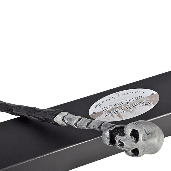 Produktbild Todesser Zauberstab Totenkopf - Charakter Edition