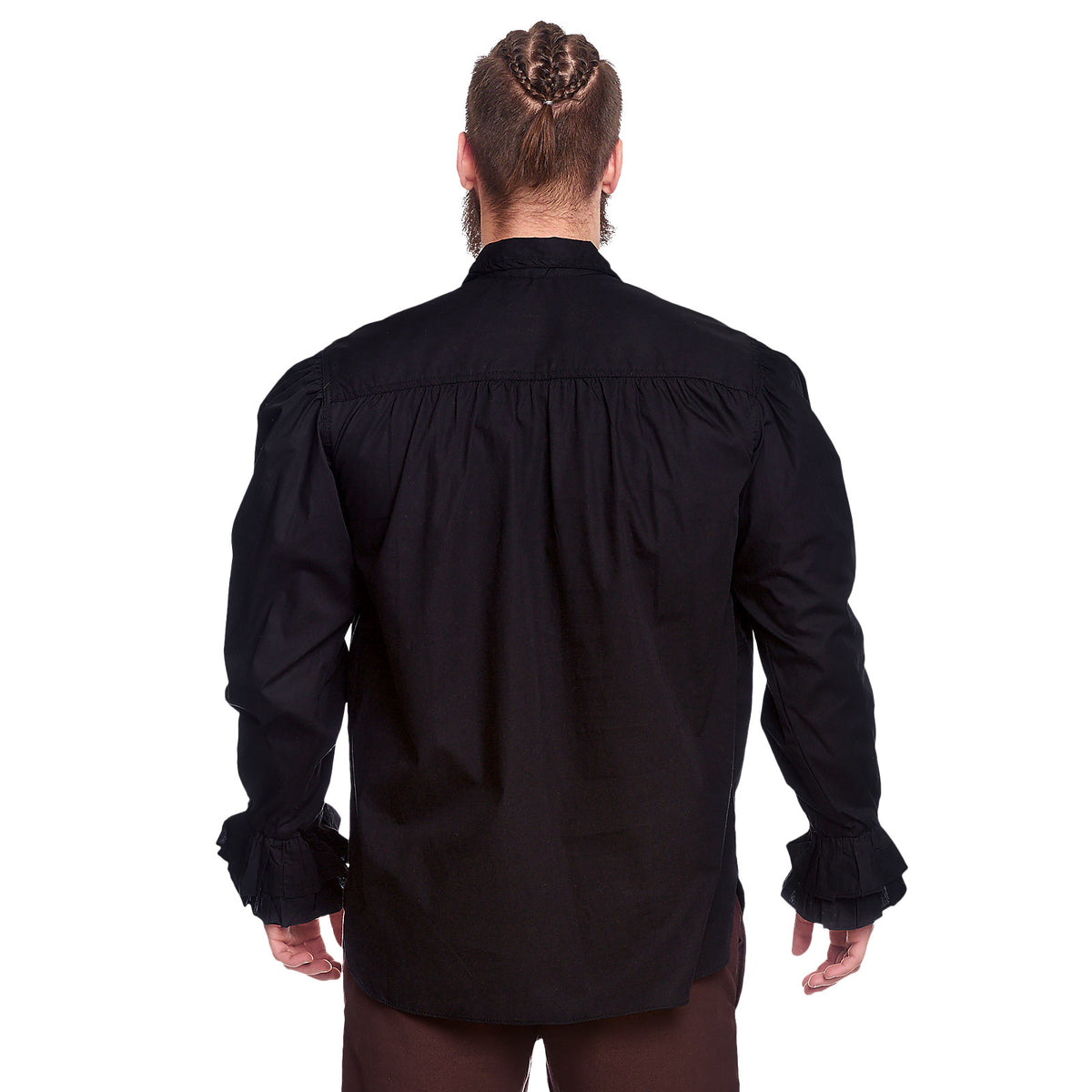 Product image Ruffled shirt black