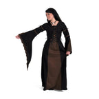Produktbild Leona - Mittelalterkleid schwarz-braun