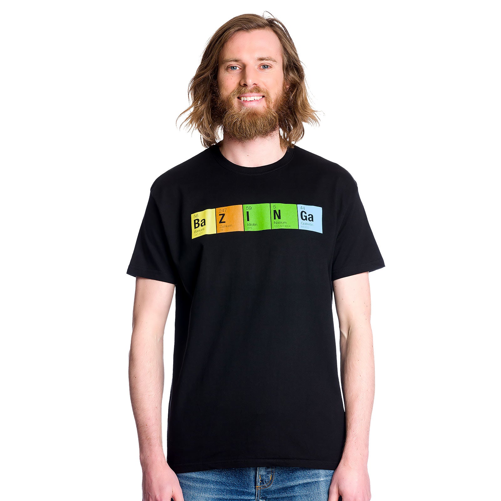 Produktbild The Big Bang Theory - Periodic Bazinga Fan T-Shirt