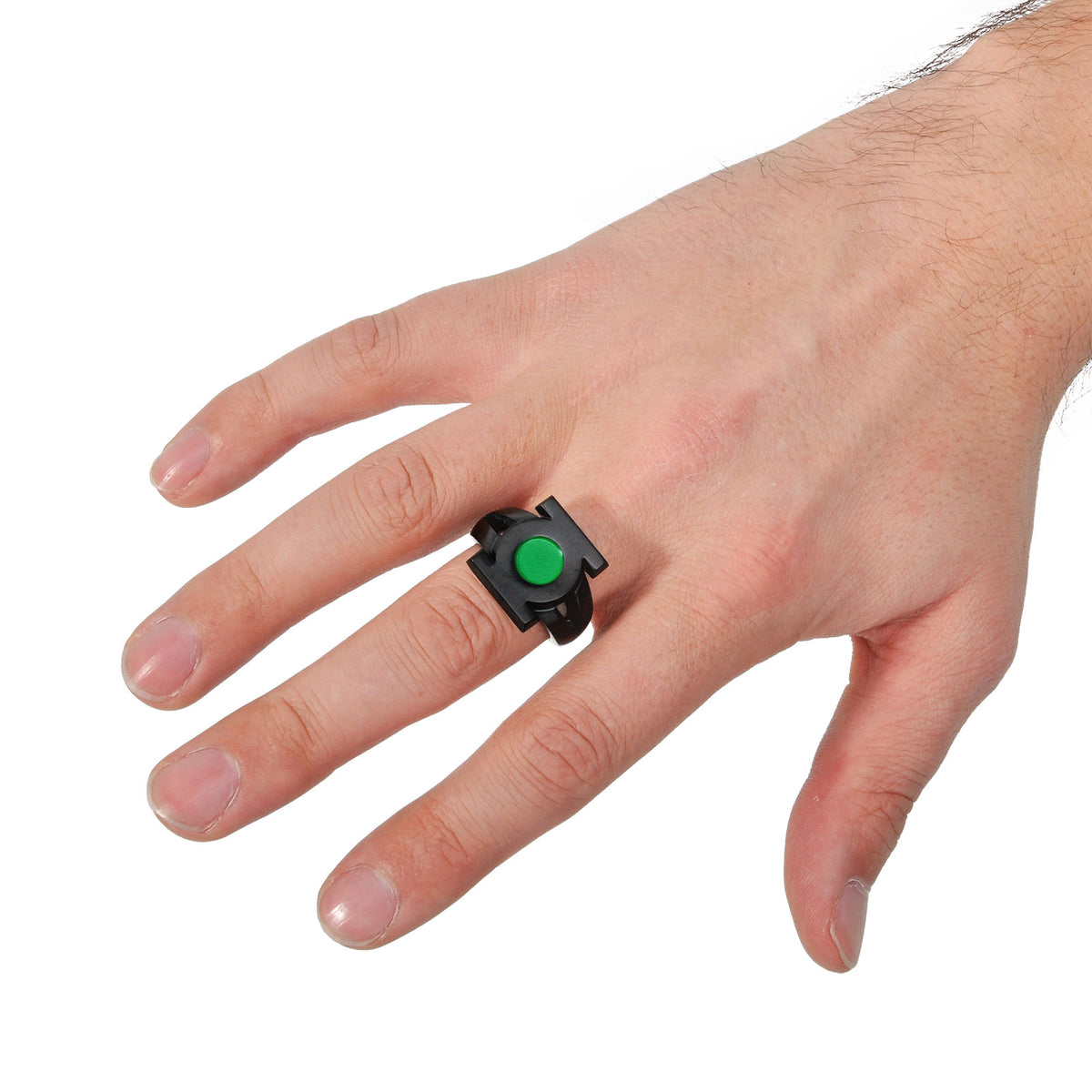 Produktbild Green Lantern - Emblem Ring schwarz