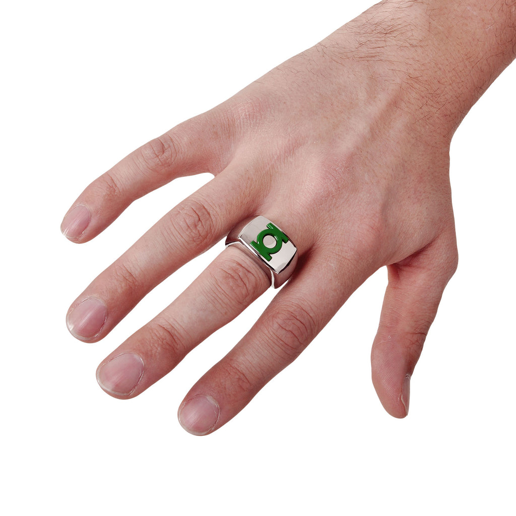 Produktbild Green Lantern - Logo Ring grün
