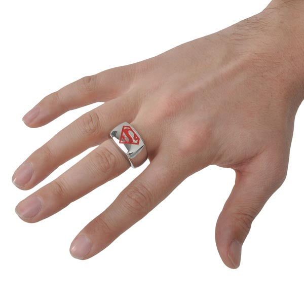 Produktbild Superman - Signal Ring rot