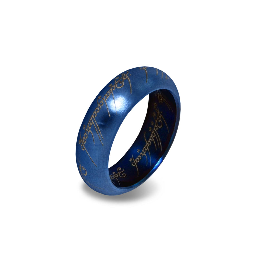 Produktbild Der Herr der Ringe - Der Eine Ring im Schmuckdisplay, blau