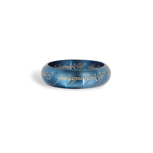 Produktbild Der Herr der Ringe - Der Eine Ring im Schmuckdisplay, blau