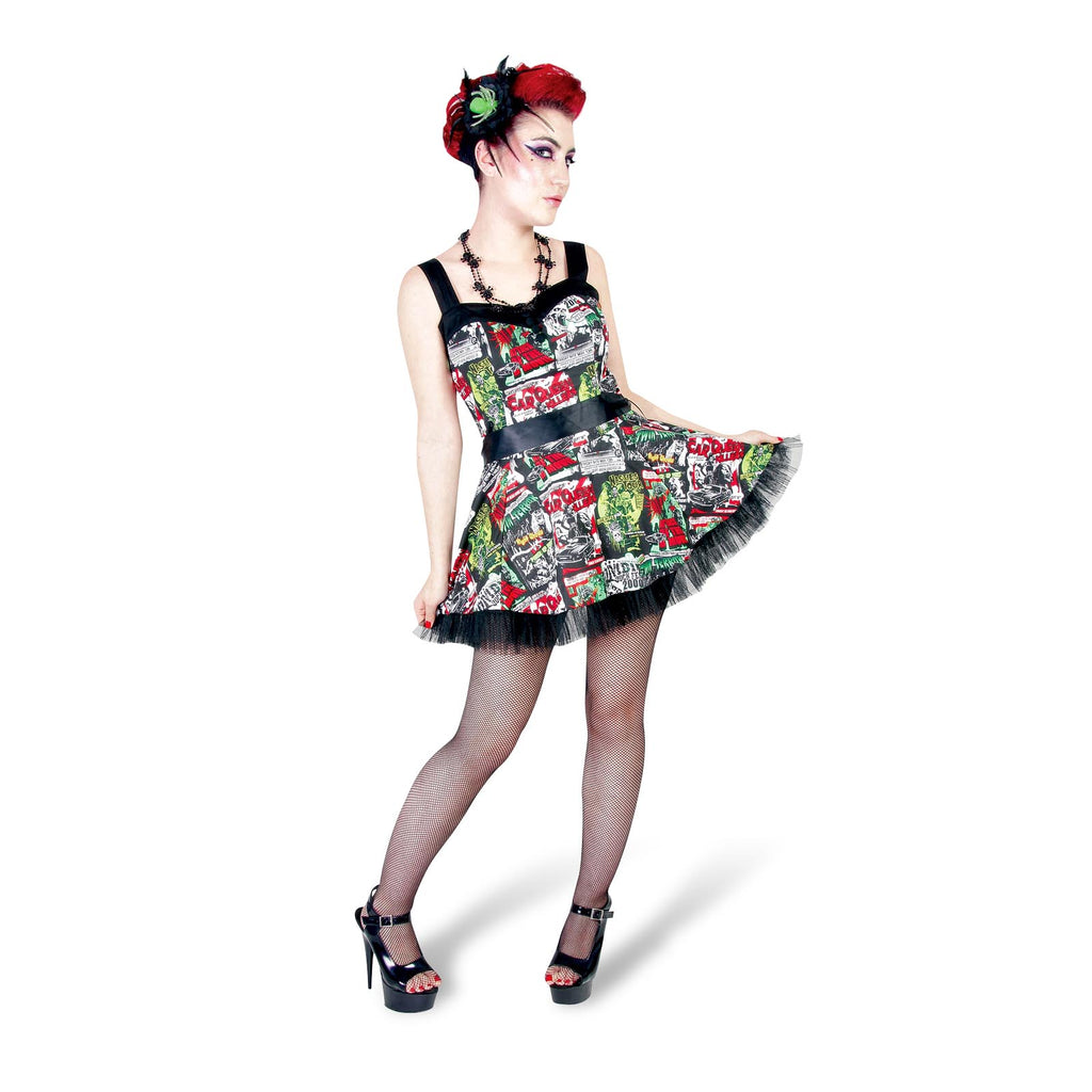Produktbild Rockabilly Mini-Kleid B-Movie