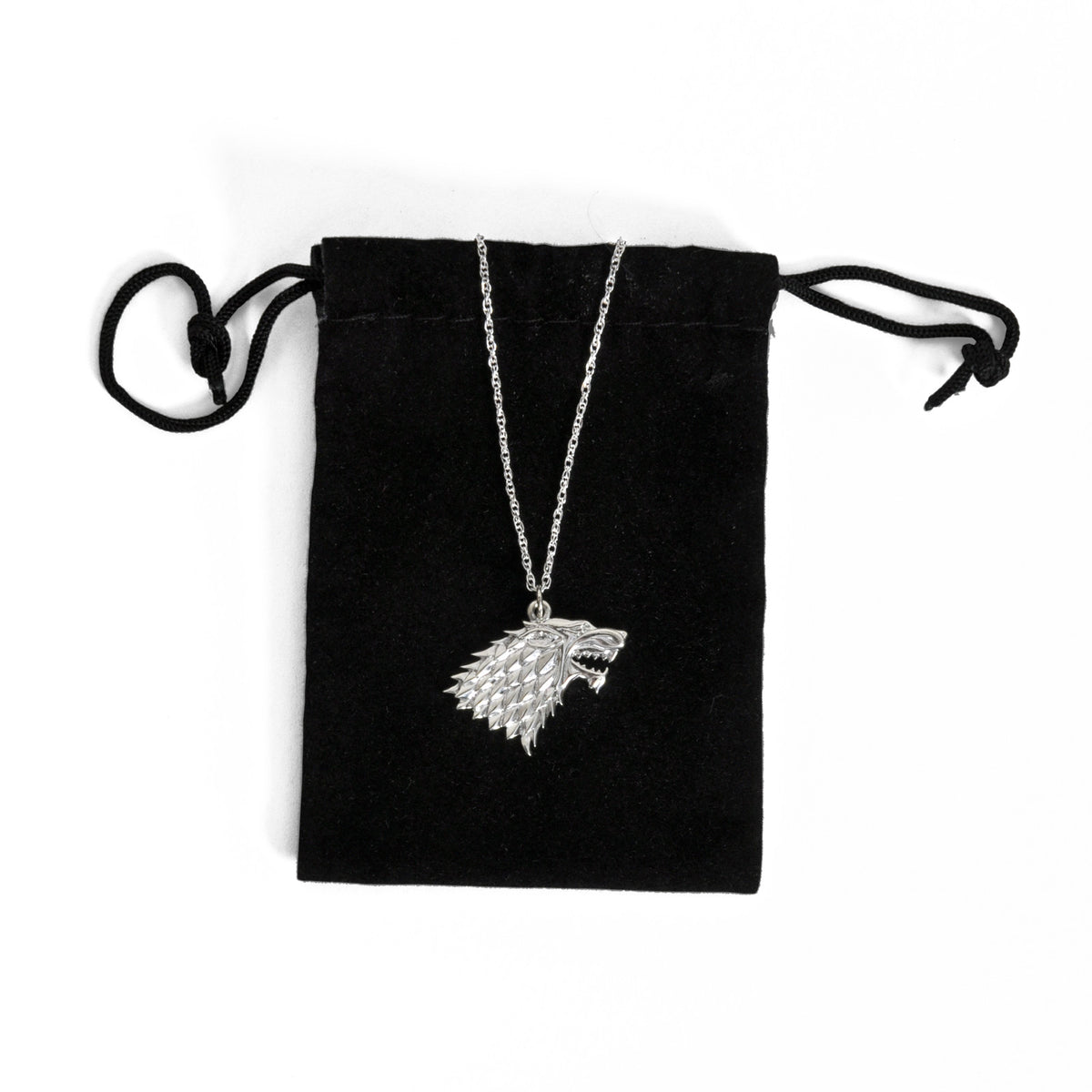 Product image Game of Thrones - Stark Crest Necklace Silver