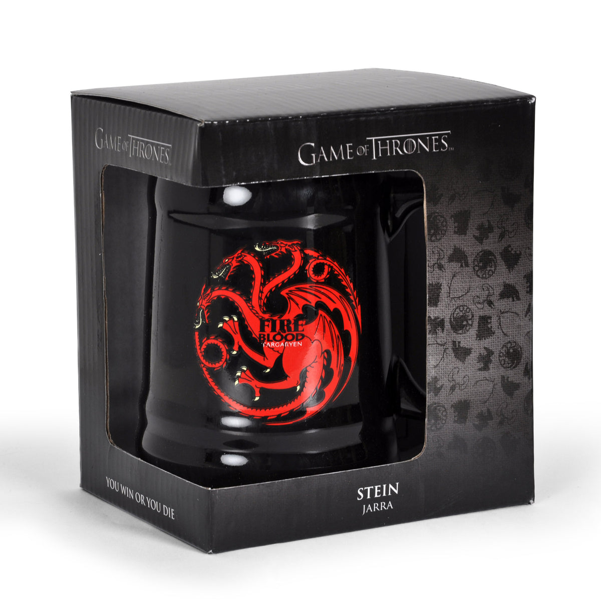 Produktbild Game of Thrones - House Targaryen Krug schwarz