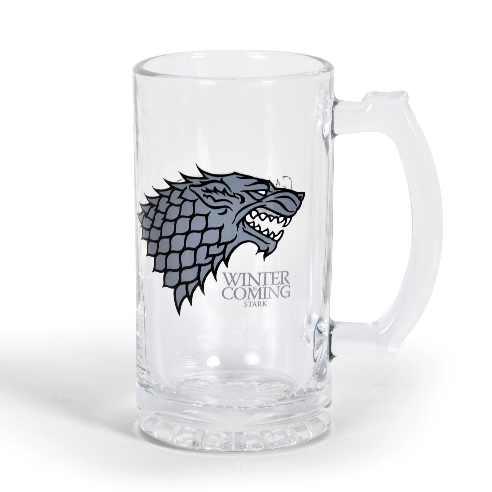 Produktbild Game of Thrones - House Stark Glaskrug