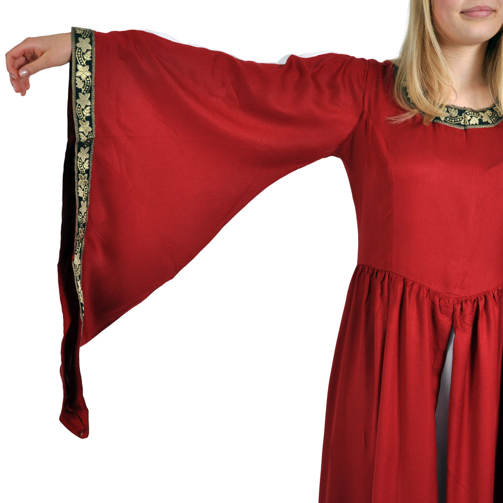 Produktbild Mittelalter Kleid Leila rot