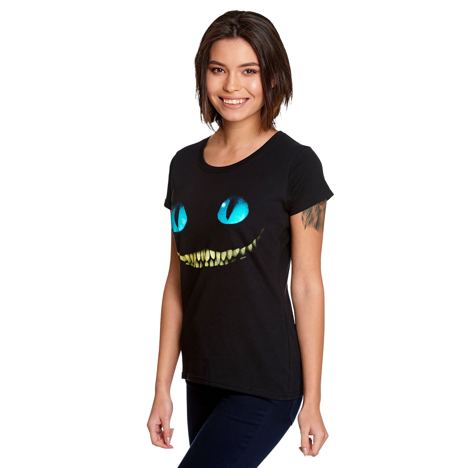 Produktbild Alice im Wunderland - Smiling Cat T-Shirt Damen