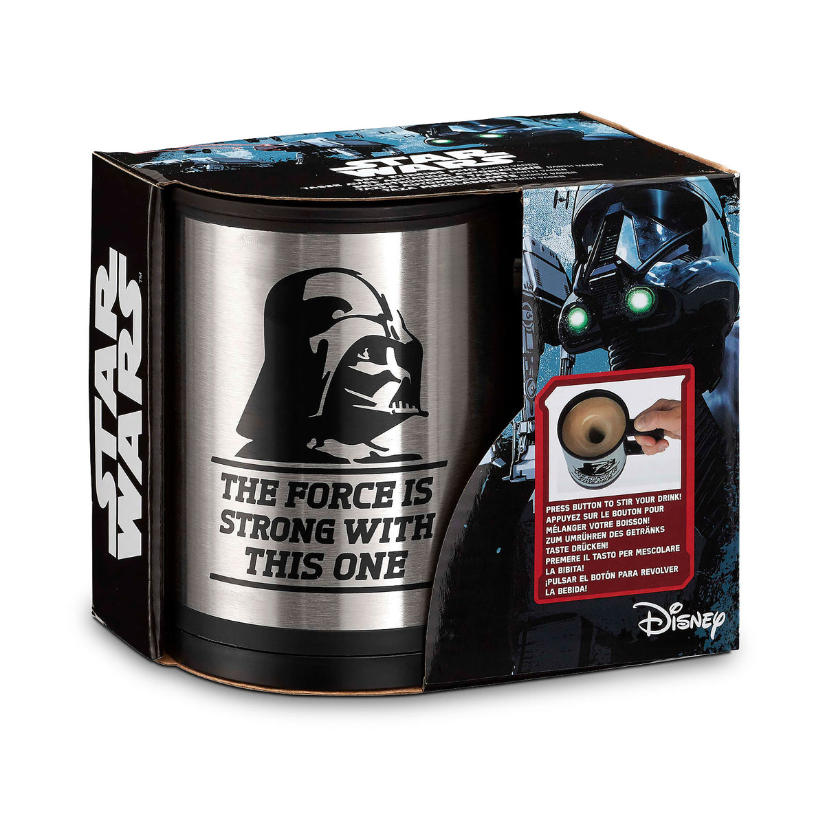 Produktbild Star Wars - Vader Thermobecher mit Rührfunktion