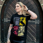 Product image Game of Thrones - Coat of Arms Distressed T-Shirt Black