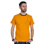 Produktbild Star Trek - Kirk Uniform T-Shirt gelb