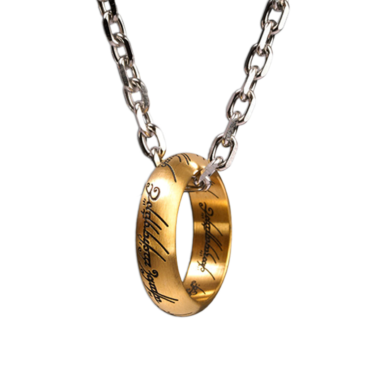 Produktbild Der Herr der Ringe - Der Eine Ring an Kette Edelstahl