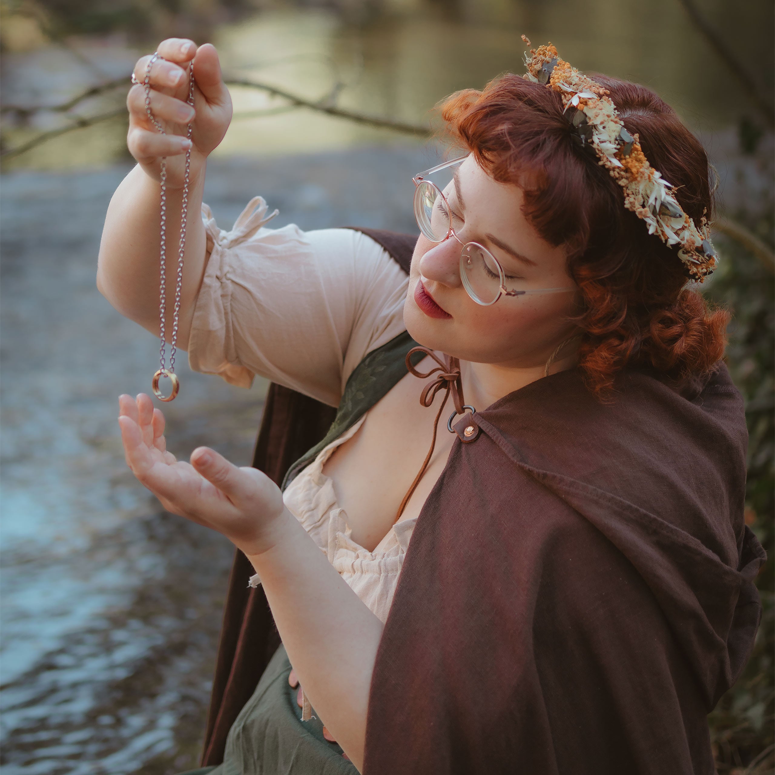 Produktbild Der Herr der Ringe - Der Eine Ring an Kette Edelstahl