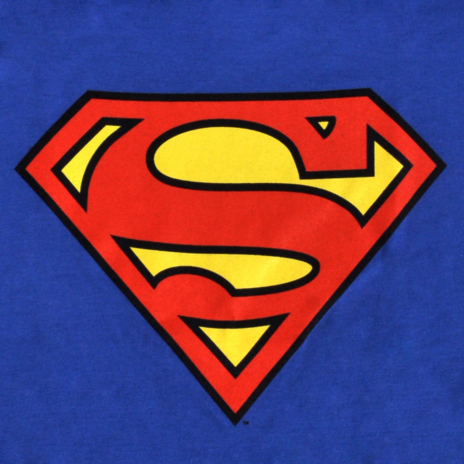 Produktbild Superman Logo Kinder T-Shirt blau