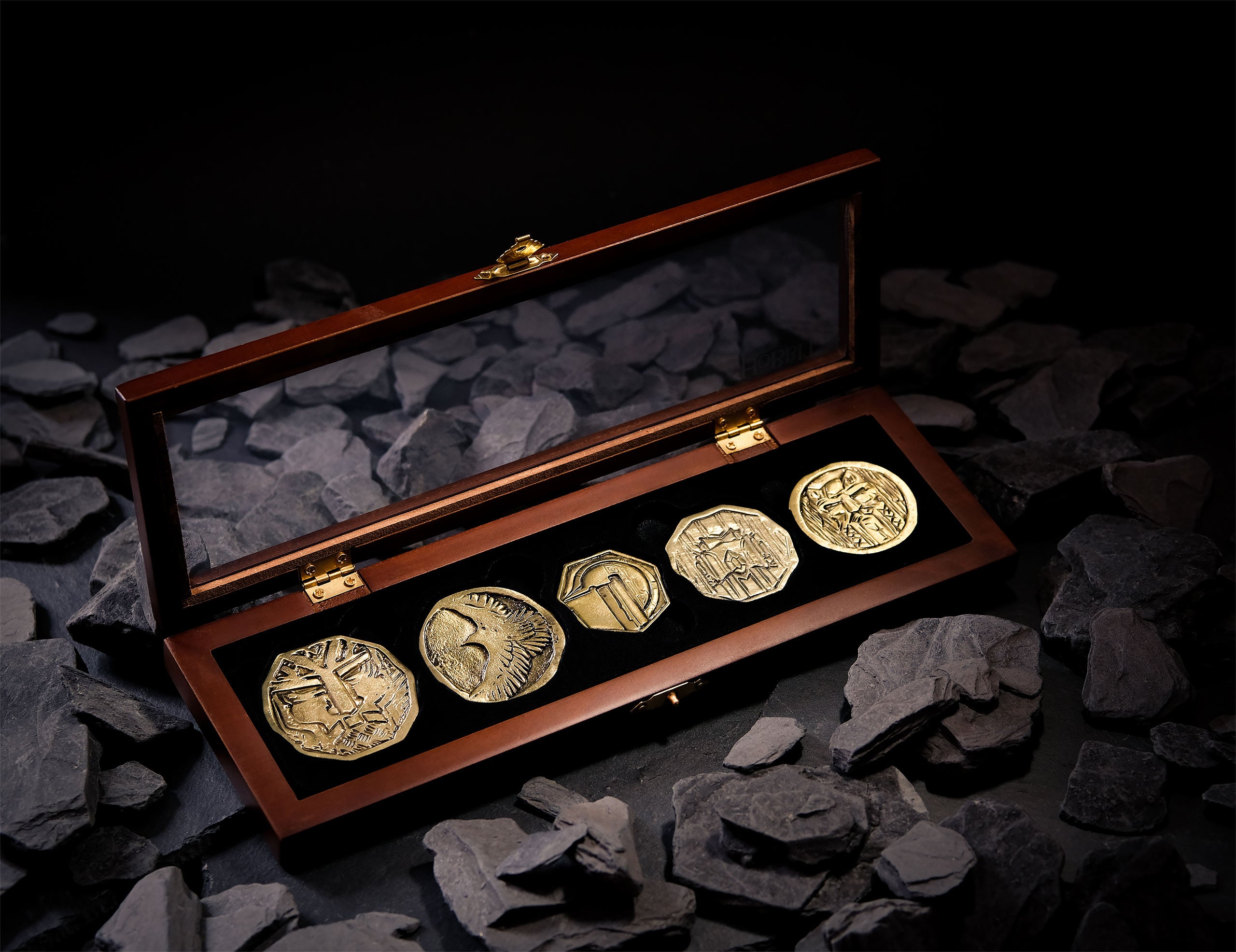 Produktbild Hobbit - Smaugs Schatz Zwergen Münzen Set