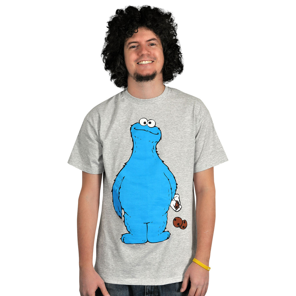 Produktbild Sesamstraße - Krümelmonster Full Size T-Shirt