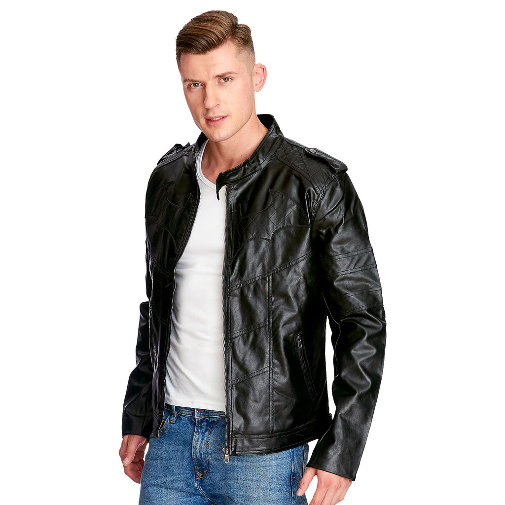 Produktbild Batman - Arkham Knight Logo Kunstlederjacke