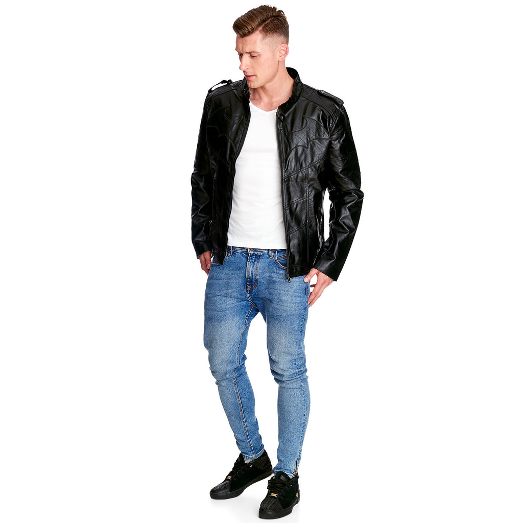 Produktbild Batman - Arkham Knight Logo Kunstlederjacke