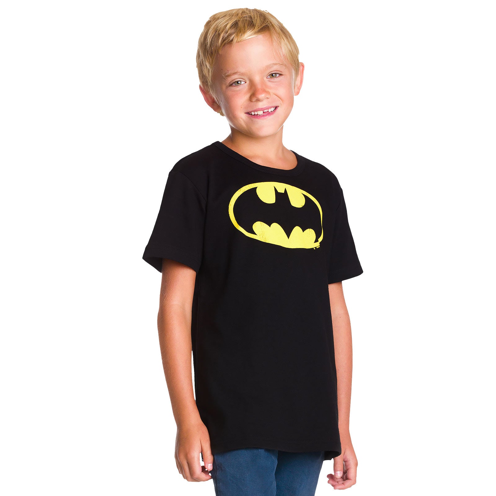 Produktbild Batman - Logo T-Shirt für Kinder schwarz