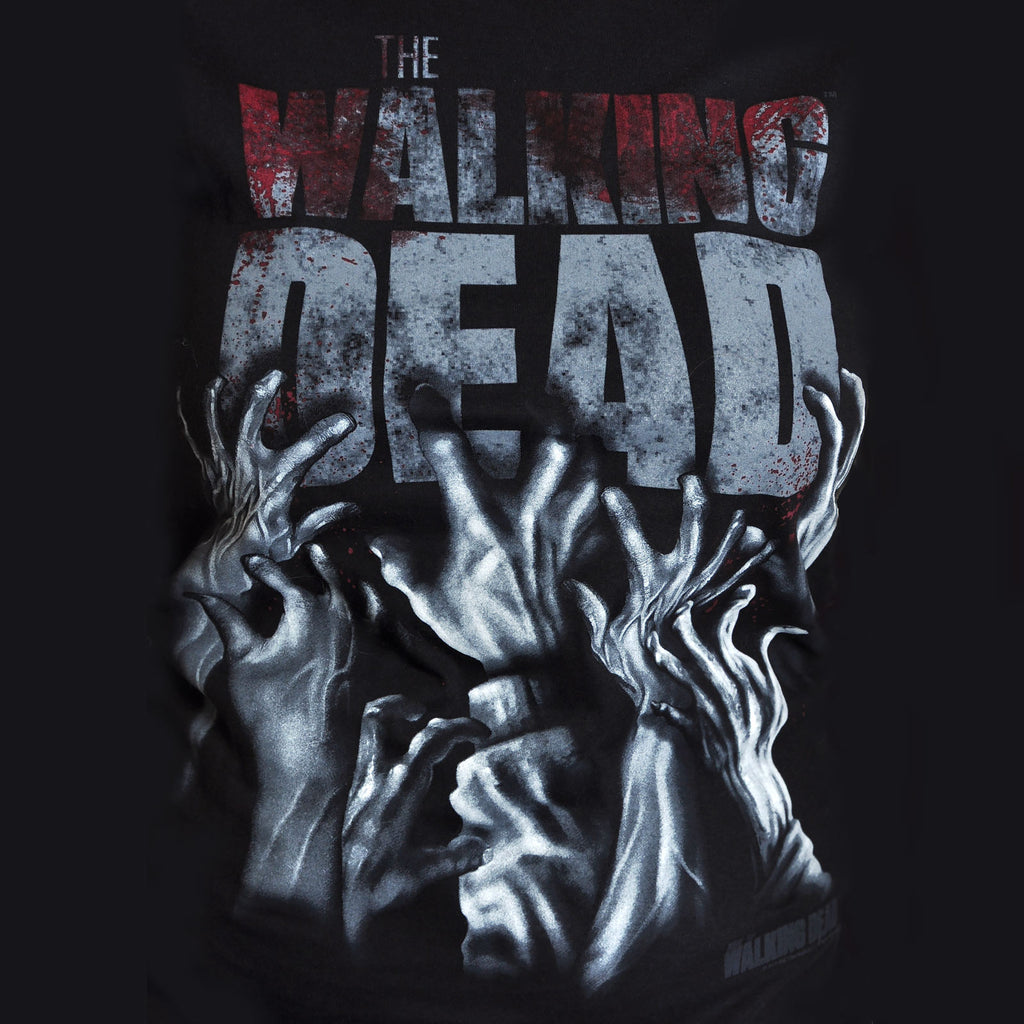 Product image Walking Dead - Hands Blood Splatter Girlie Shirt Black