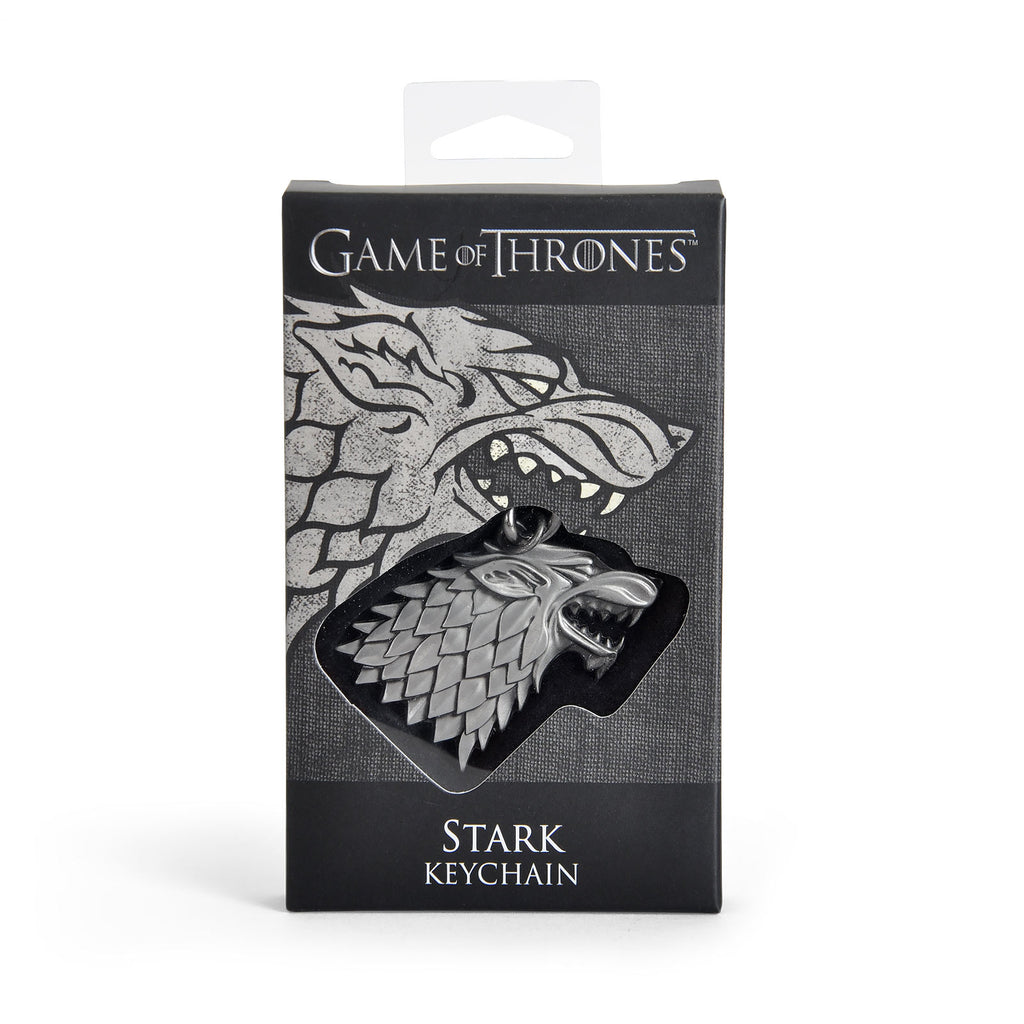 Produktbild Game of Thrones - Stark Wappen Schattenwolf Schlüsselanhänger