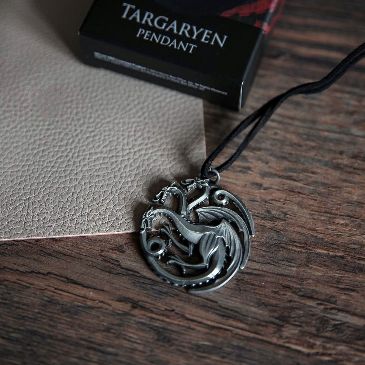 Produktbild Game of Thrones - Targaryen Wappen Drachen Kette
