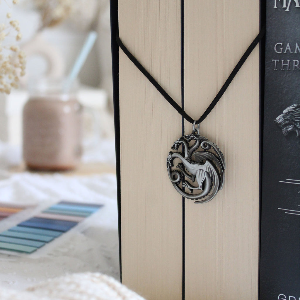 Produktbild Game of Thrones - Targaryen Wappen Drachen Kette