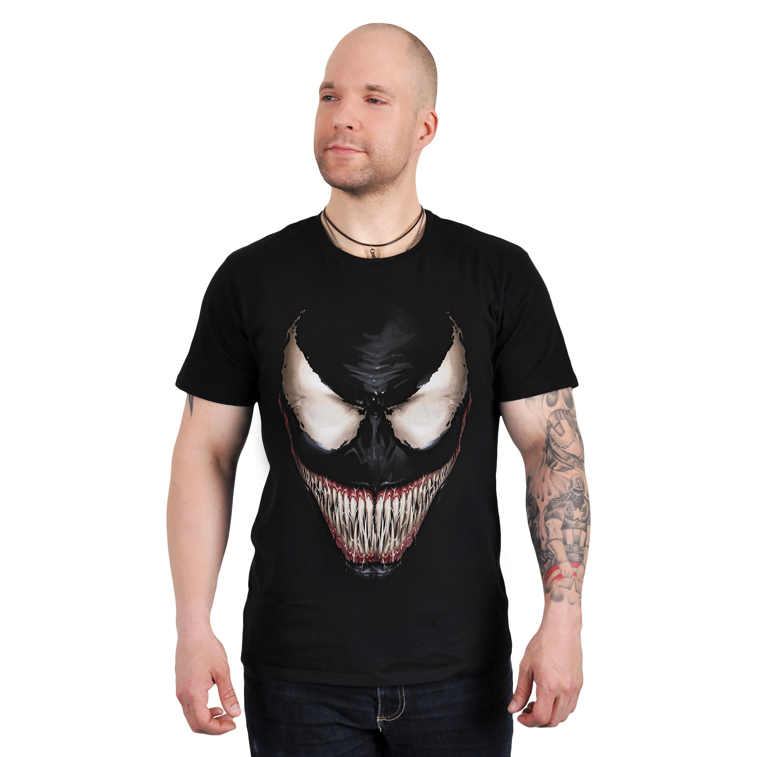 Produktbild Spider-Man - Venom Smile T-Shirt schwarz