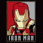 Produktbild Iron Man - Poster T-Shirt schwarz