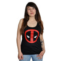 Produktbild Deadpool - Logo Tank Top schwarz
