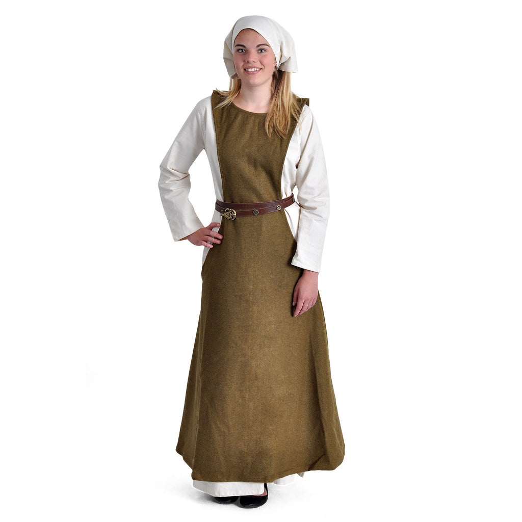 Produktbild Mittelalter Überkleid Surcot Albrun grün