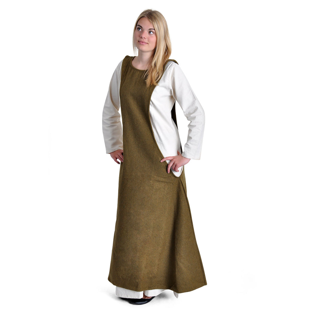 Produktbild Mittelalter Überkleid Surcot Albrun grün