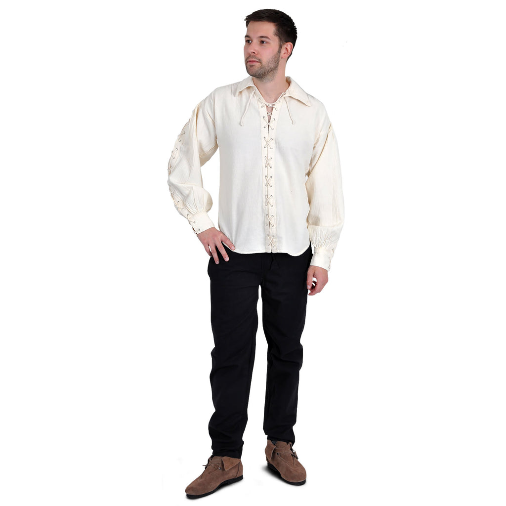 Produktbild Mittelalter Hose mit Gummizugbund schwarz