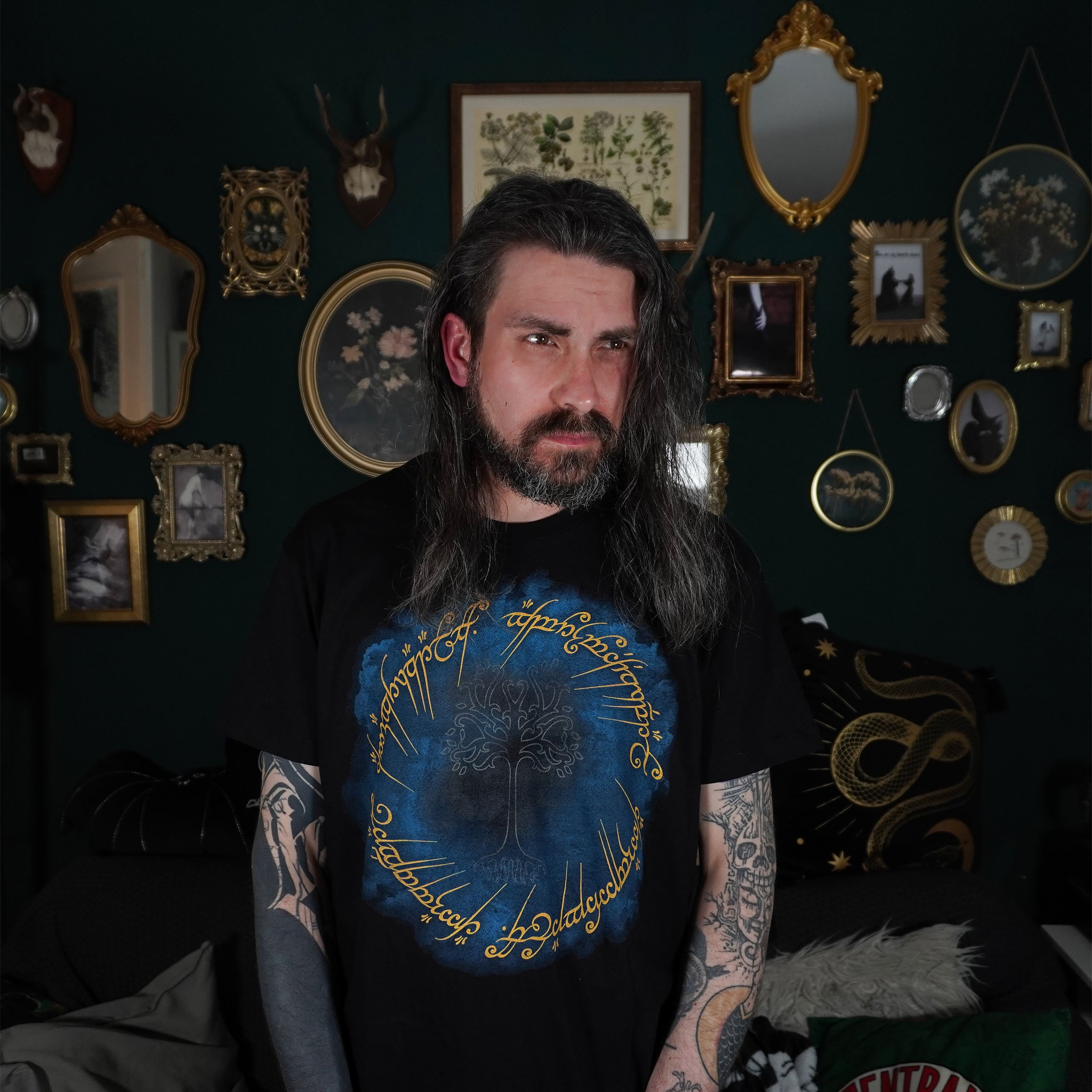 Produktbild Der Herr der Ringe - Ring der Macht T-Shirt schwarz