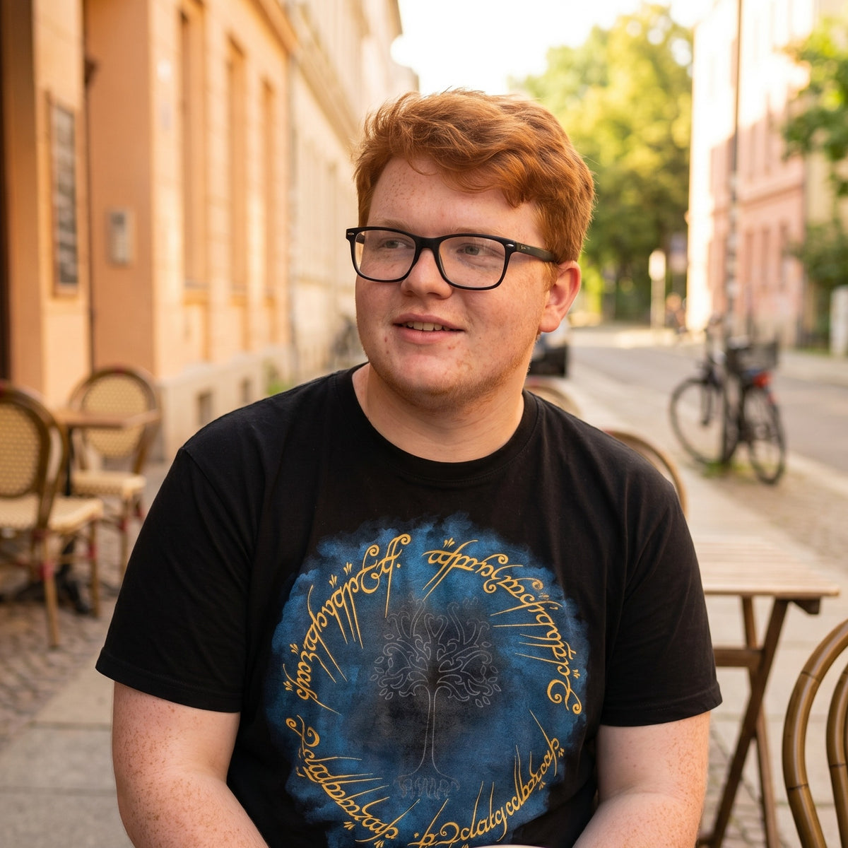Produktbild Der Herr der Ringe - Ring der Macht T-Shirt schwarz
