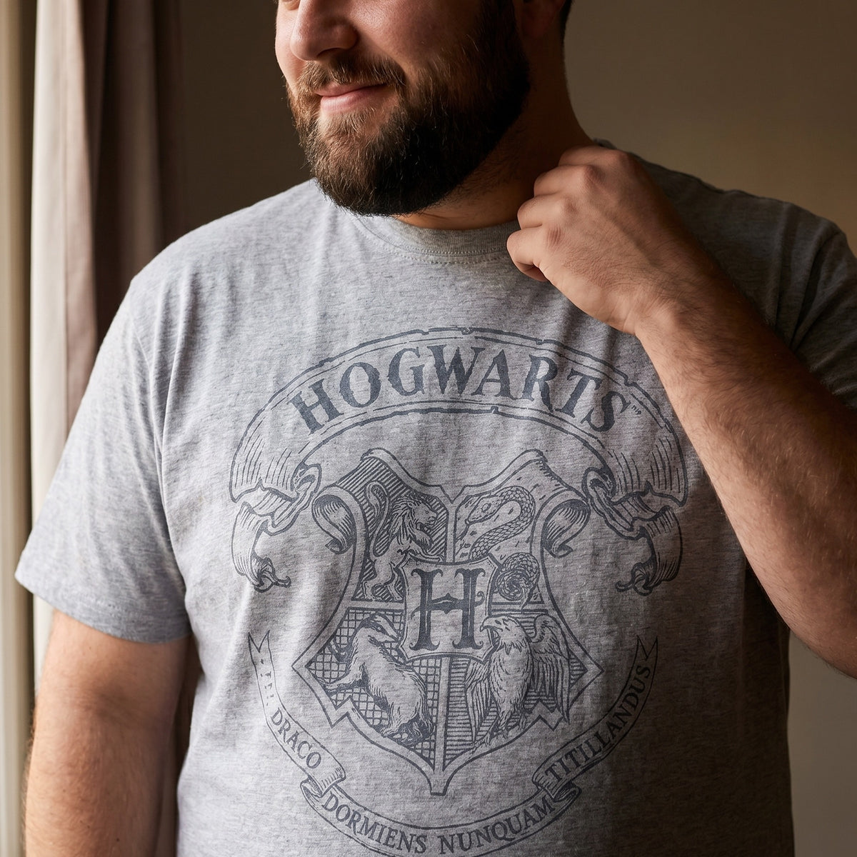 Produktbild Harry Potter - Logo T-Shirt grau