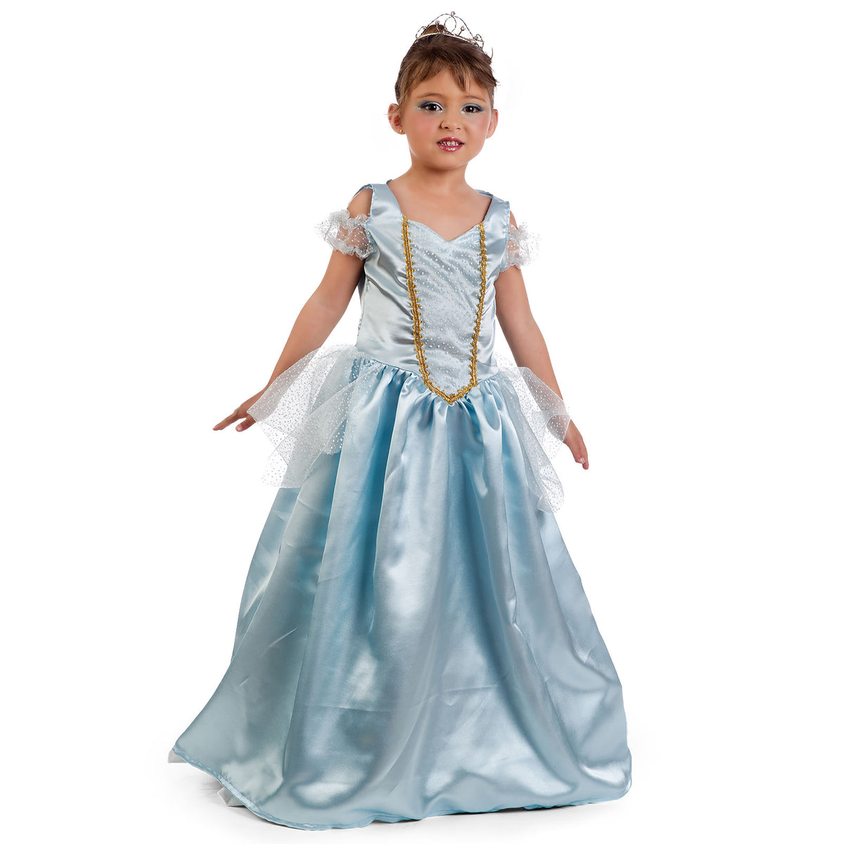 Produktbild Cinderella Prinzessin Kleid türkis - Kostüm Kinder