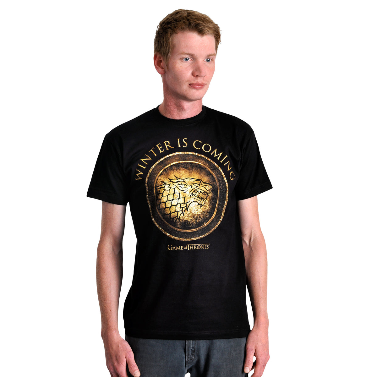 Produktbild Game of Thrones - House Stark Circular T-Shirt